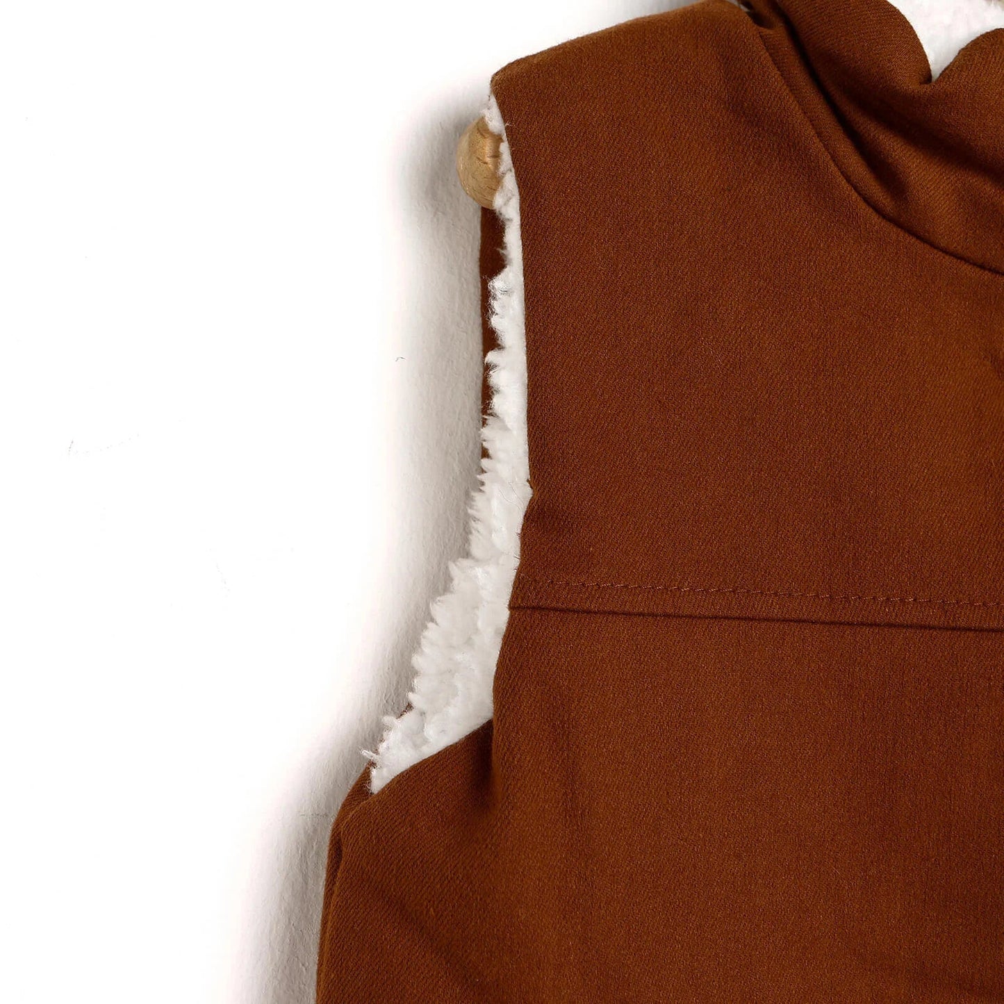 BabyZ Sweatshirt - Vest - Bottom - Brown - mezetto ebebek ebebek