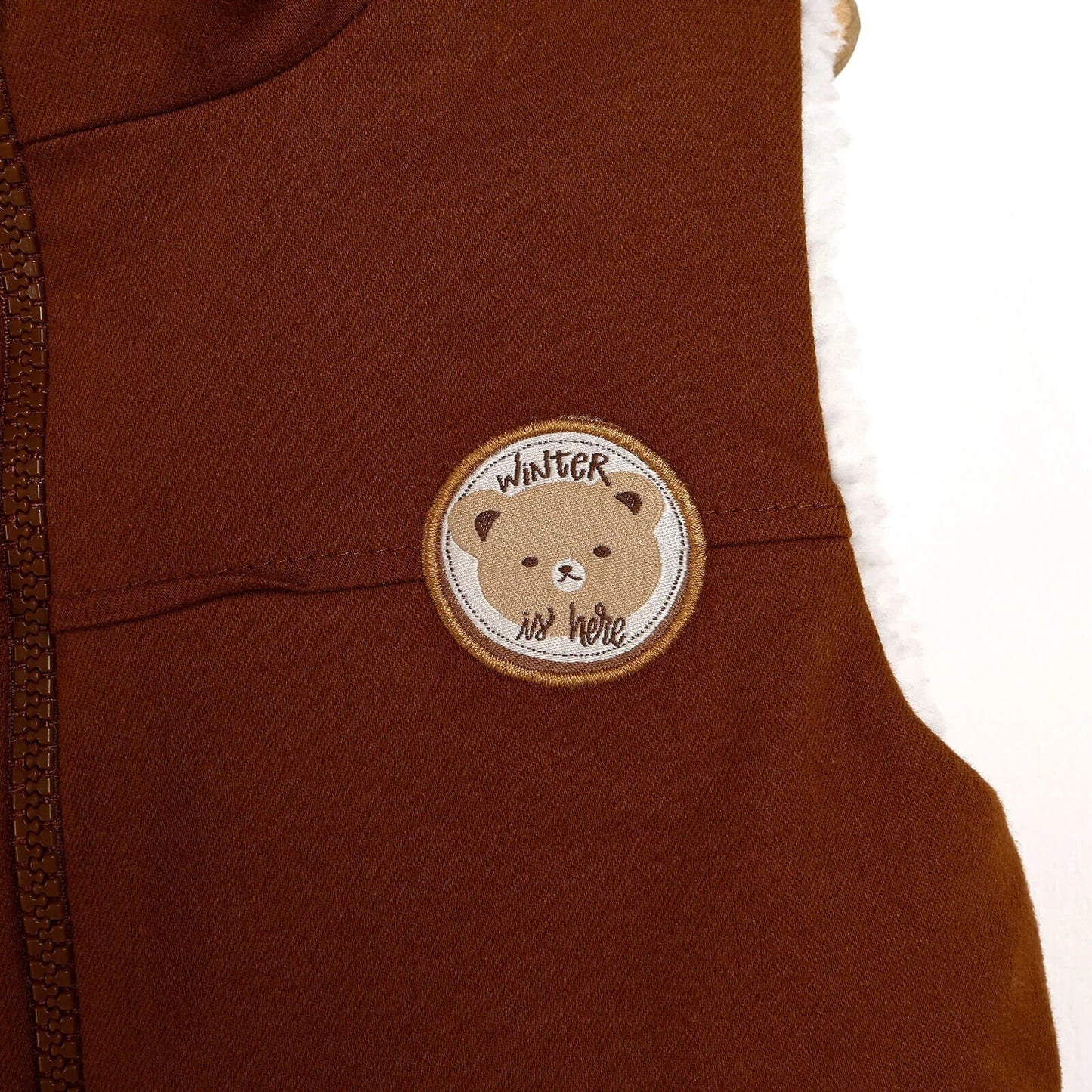 BabyZ Sweatshirt - Vest - Bottom - Brown - mezetto ebebek ebebek