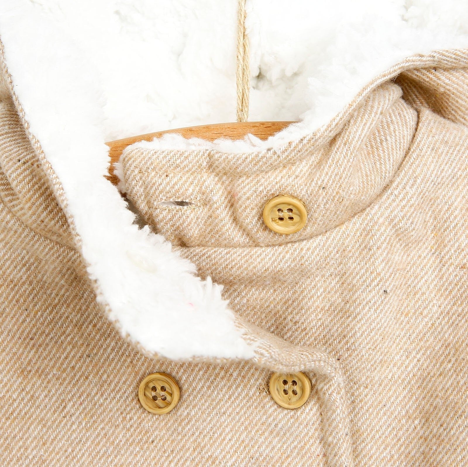 BabyZ Welsoft Cardigan - Brown - mezetto ebebek ebebek