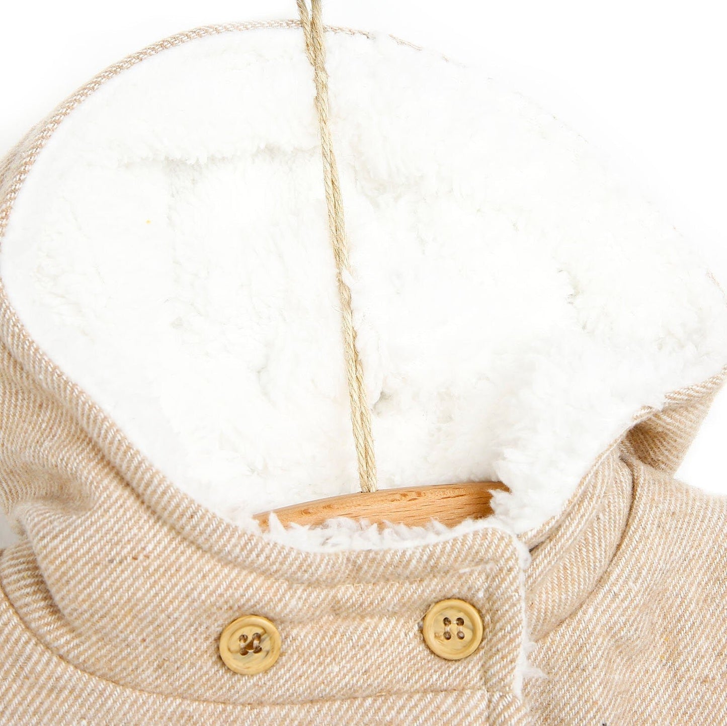 BabyZ Welsoft Cardigan - Brown - mezetto ebebek ebebek