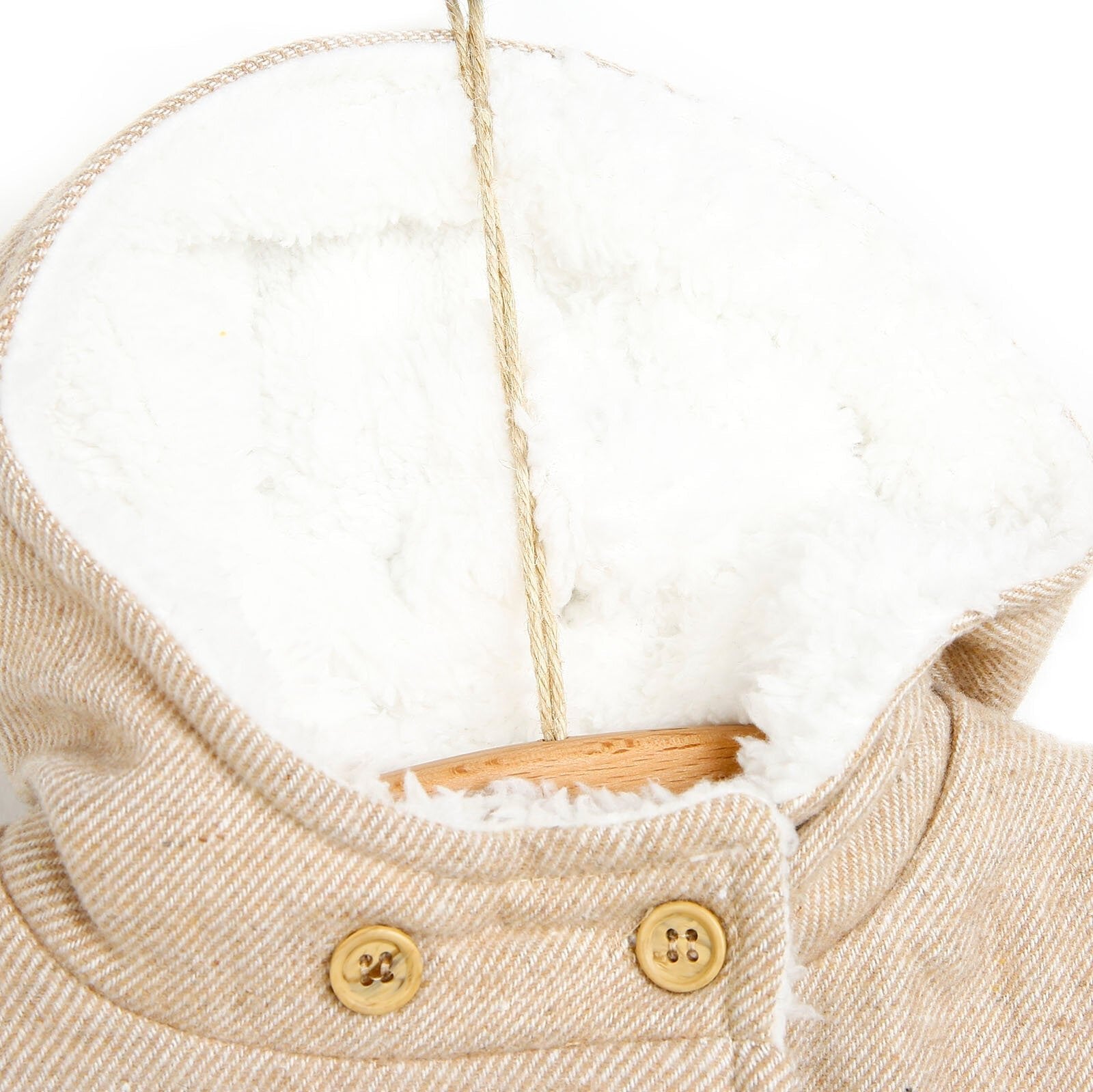BabyZ Welsoft Cardigan - Brown - mezetto ebebek ebebek