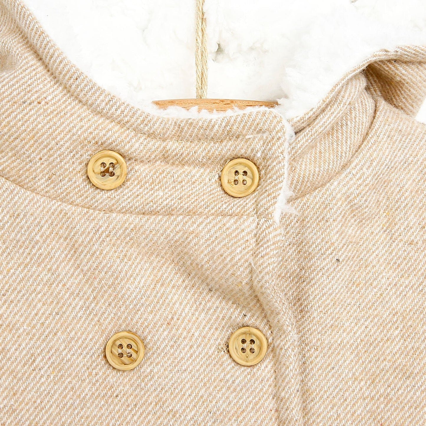 BabyZ Welsoft Cardigan - Brown - mezetto ebebek ebebek