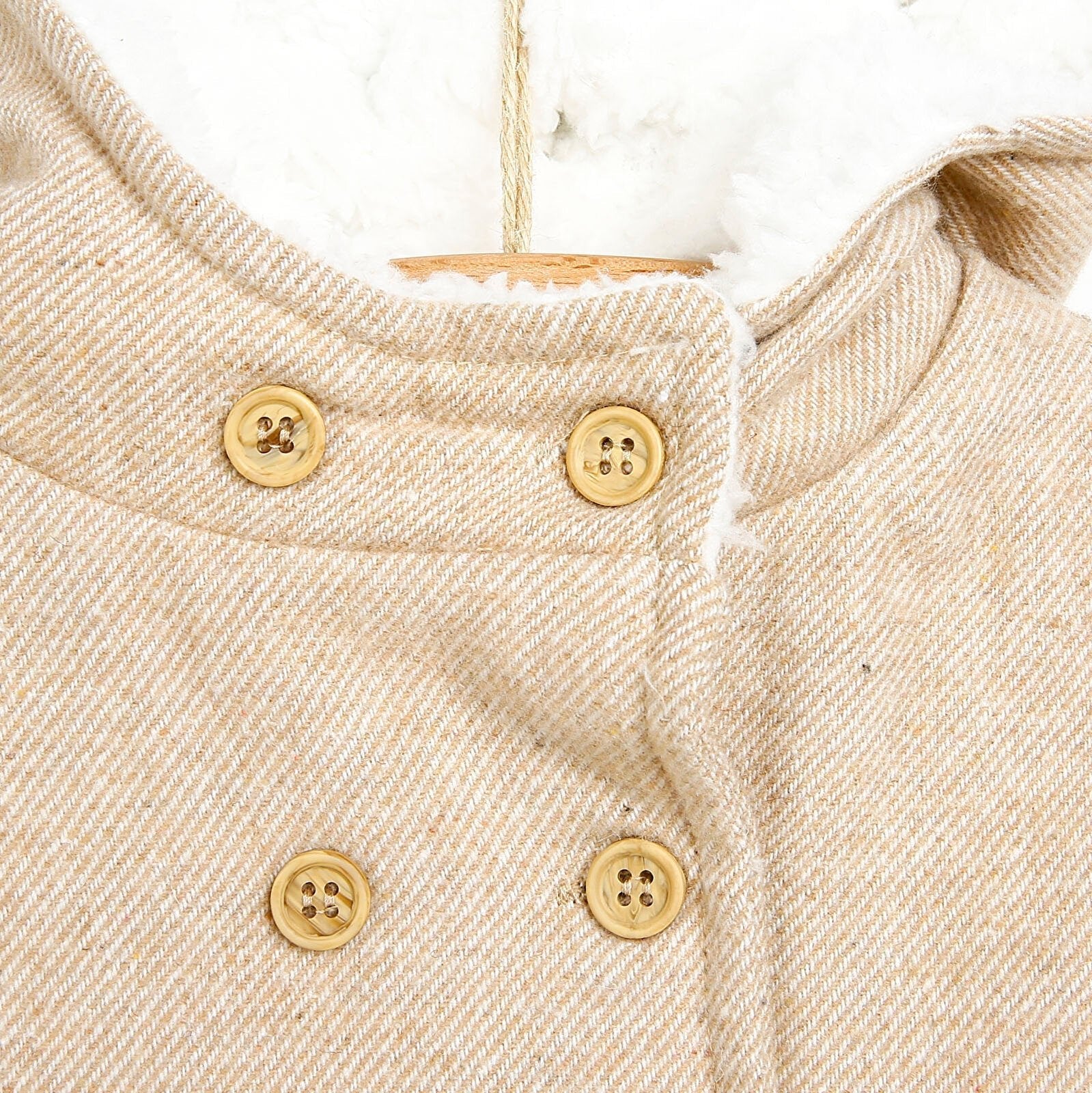 BabyZ Welsoft Cardigan - Brown - mezetto ebebek ebebek