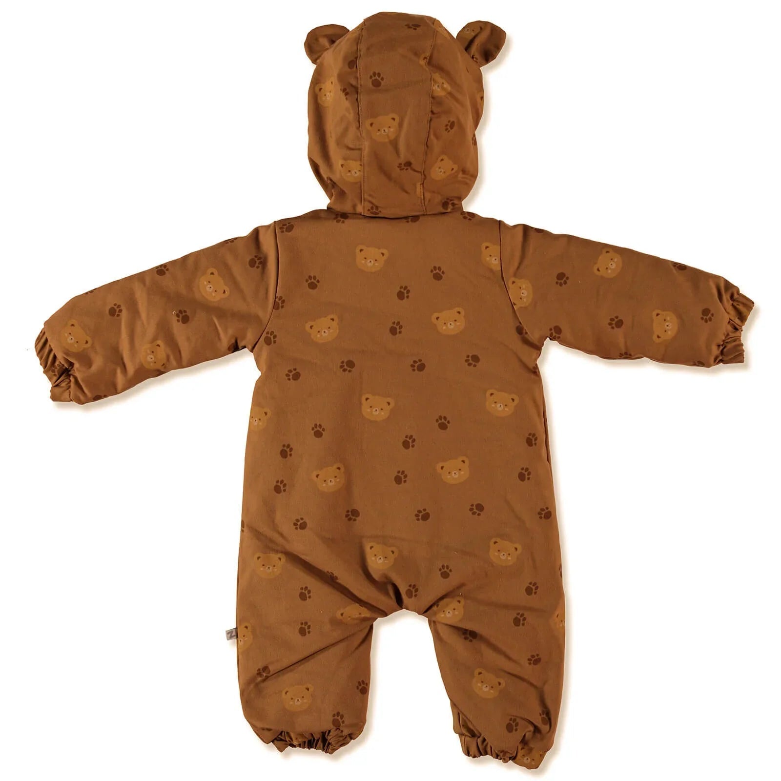 BabyZ Welsoft Jumpsuit - Brown - mezetto ebebek ebebek