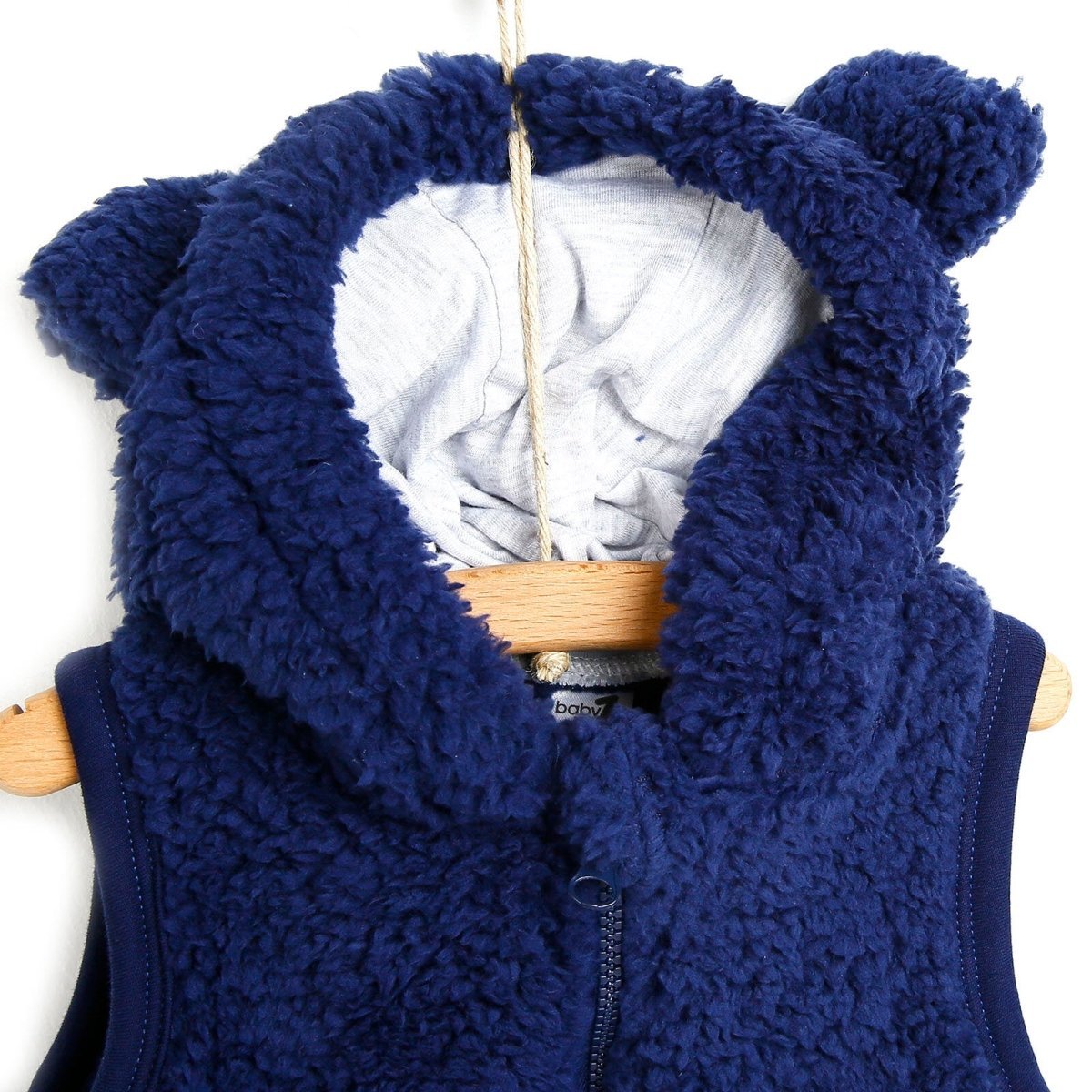 BabyZ Welsoft Vest - Navy Blue - mezetto ebebek ebebek