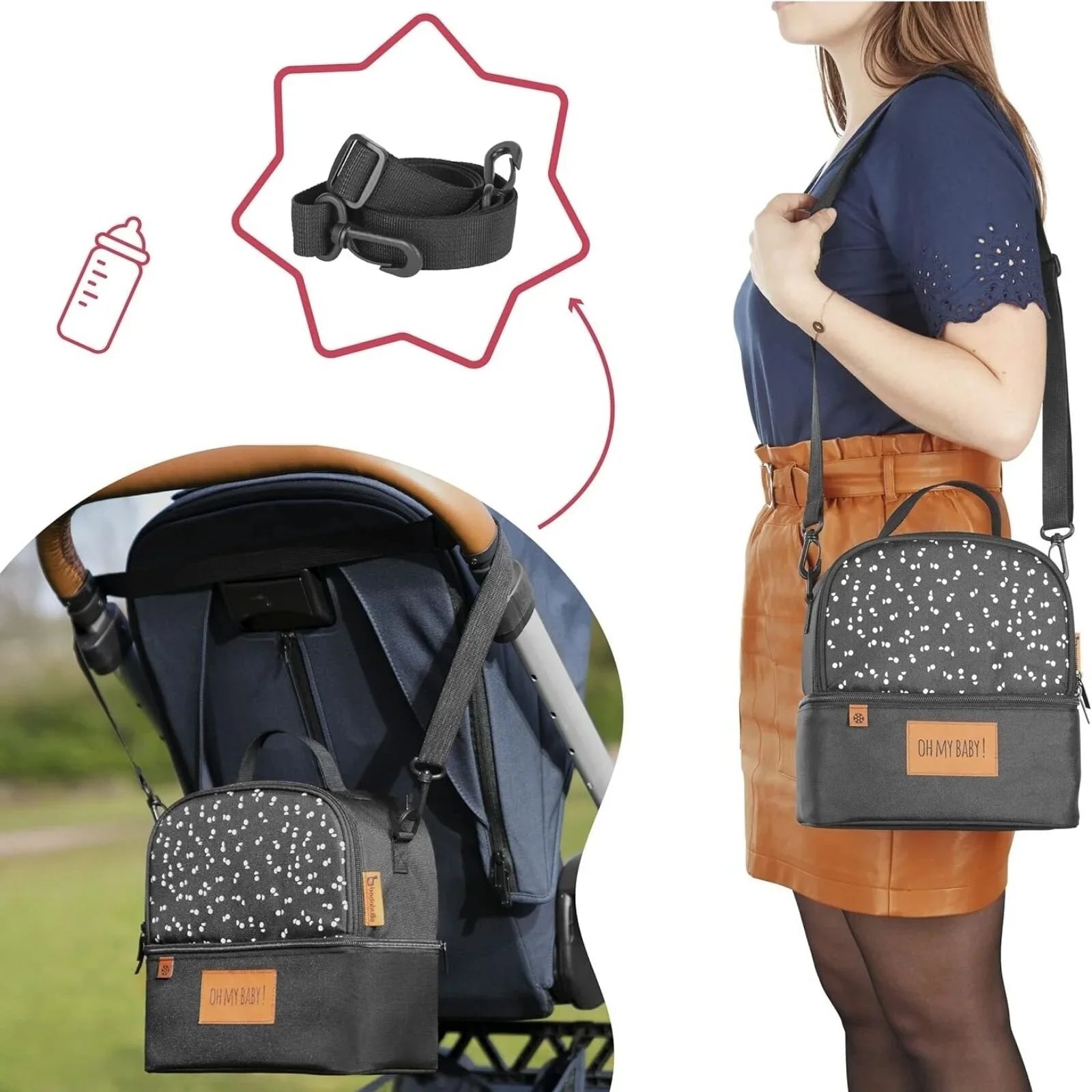 Badabulle Insulated Cool Bag - mezetto ebebek ebebek