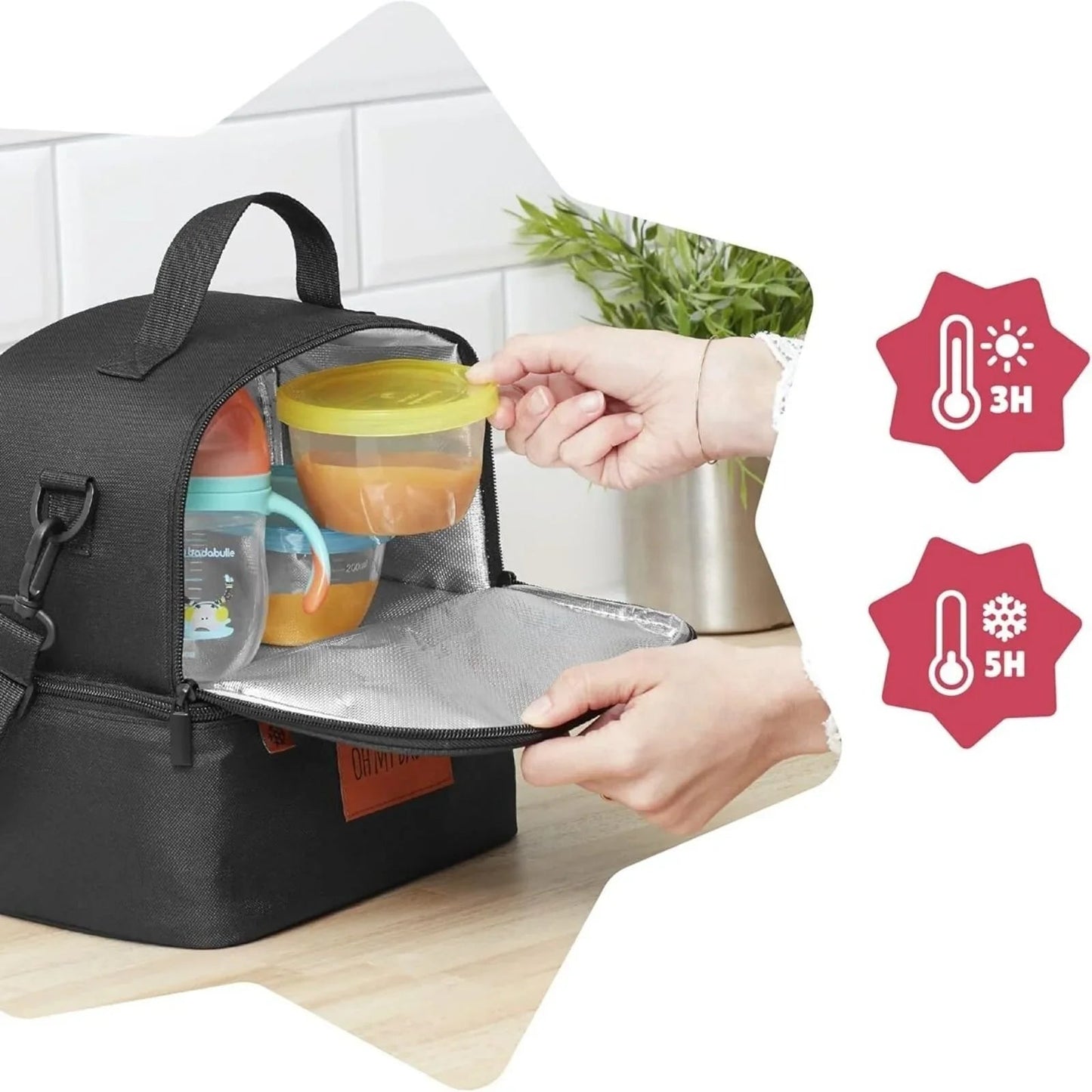 Badabulle Insulated Cool Bag - mezetto ebebek ebebek