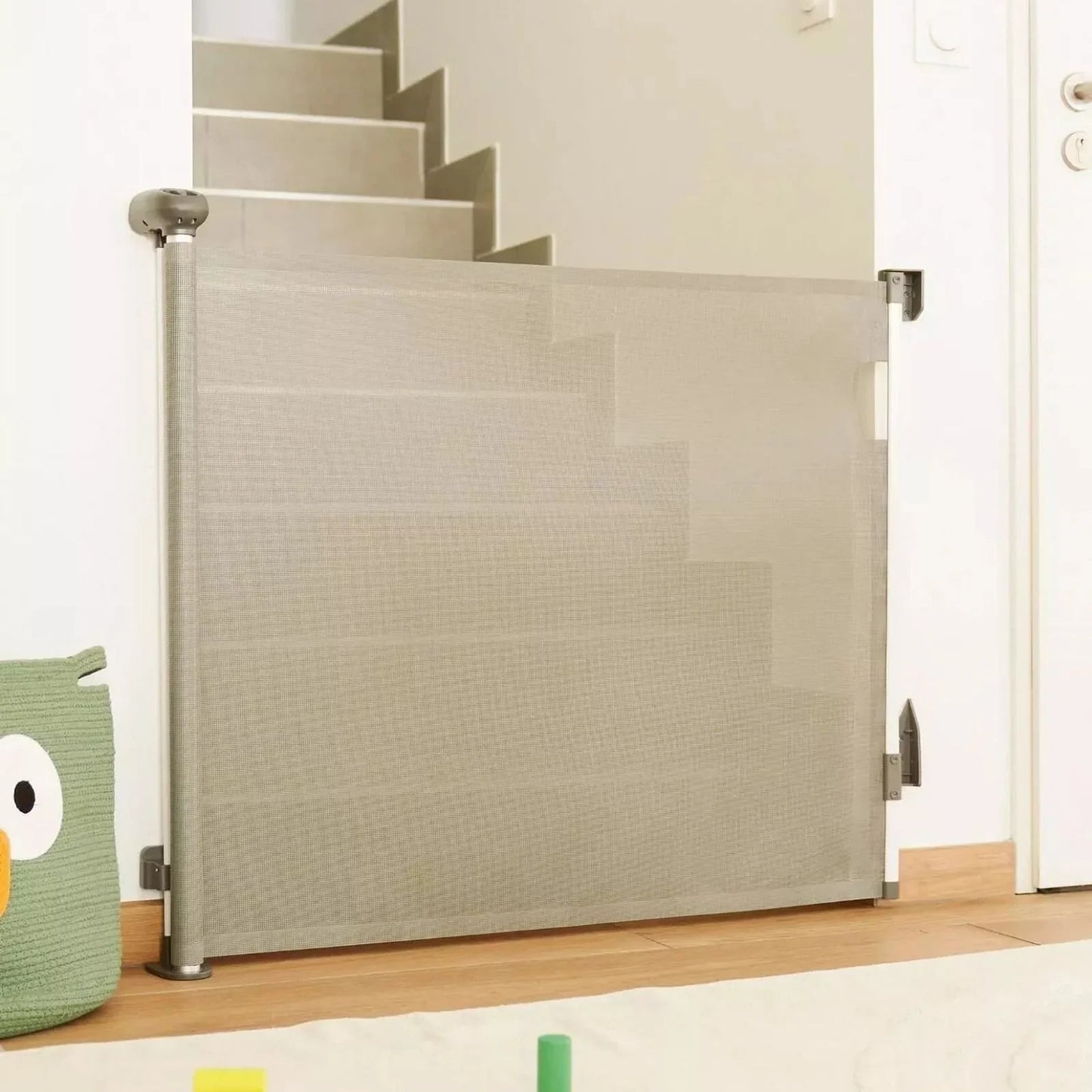 Badabulle Retractable Safety Gate - mezetto ebebek ebebek