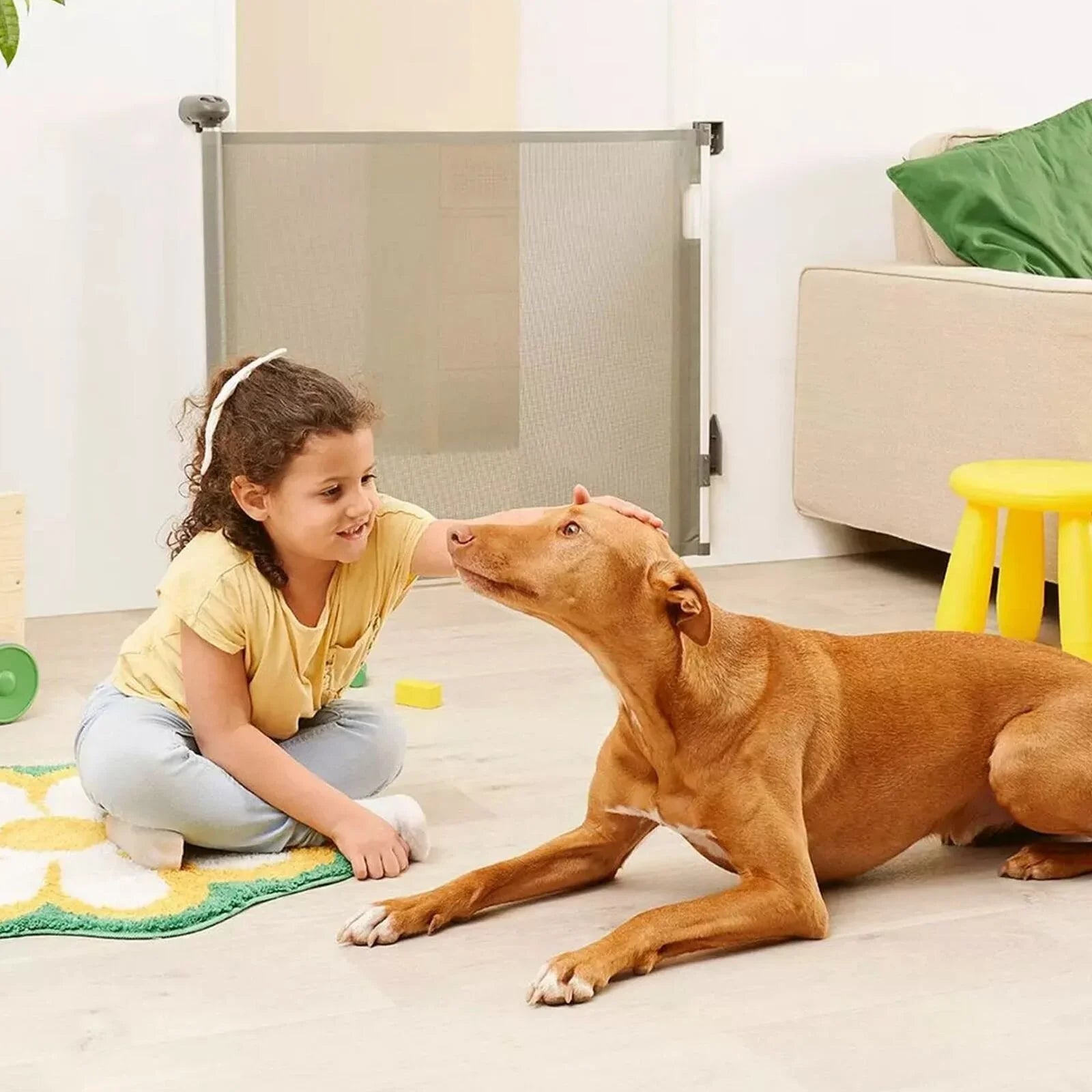 Badabulle Retractable Safety Gate - mezetto ebebek ebebek