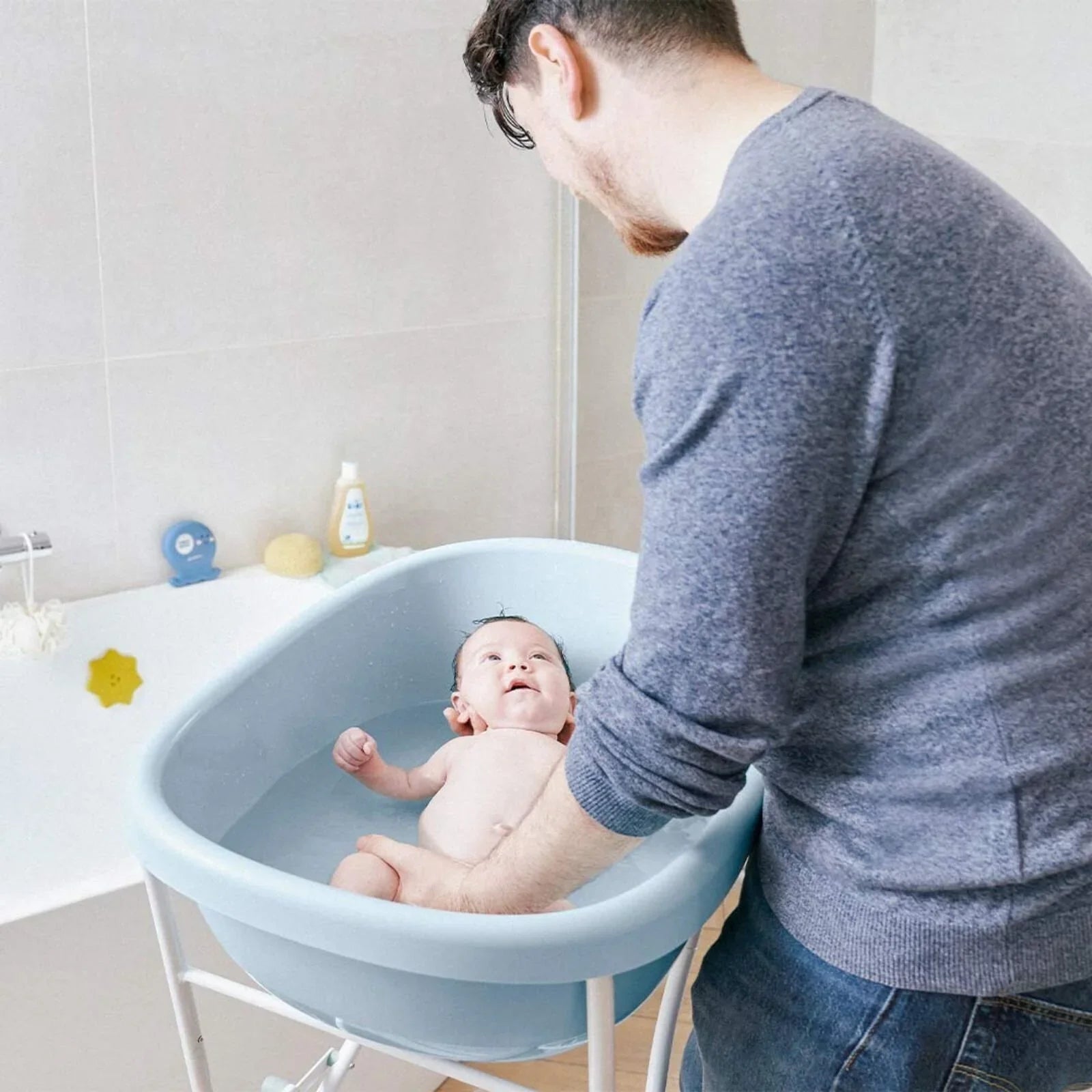 Badabulle Whale Baby & Toddler Bath Tub - mezetto ebebek ebebek