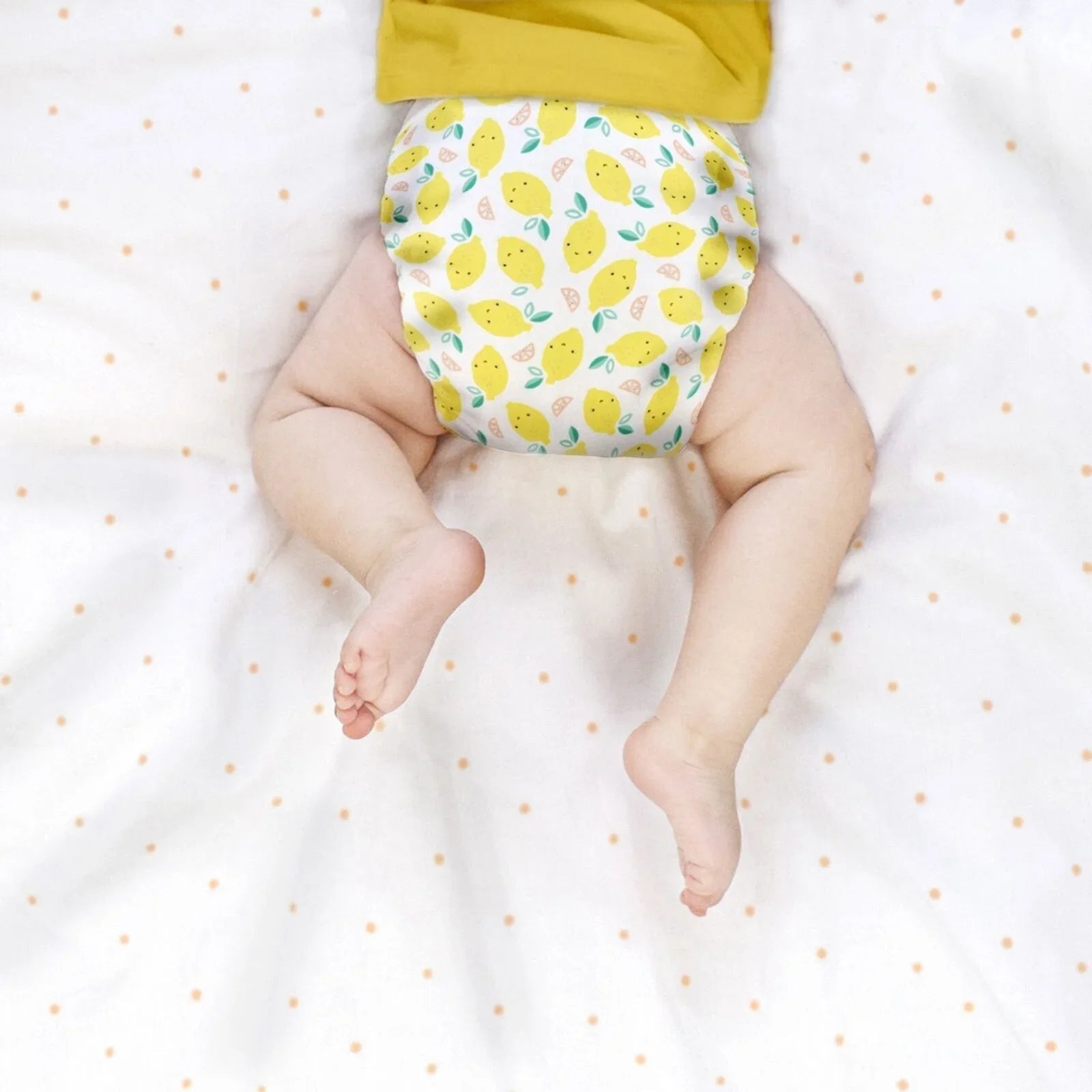 Bambino Mio - Miosolo All - in - One Reusable Nappy - Lemon Drop - mezetto ebebek ebebek