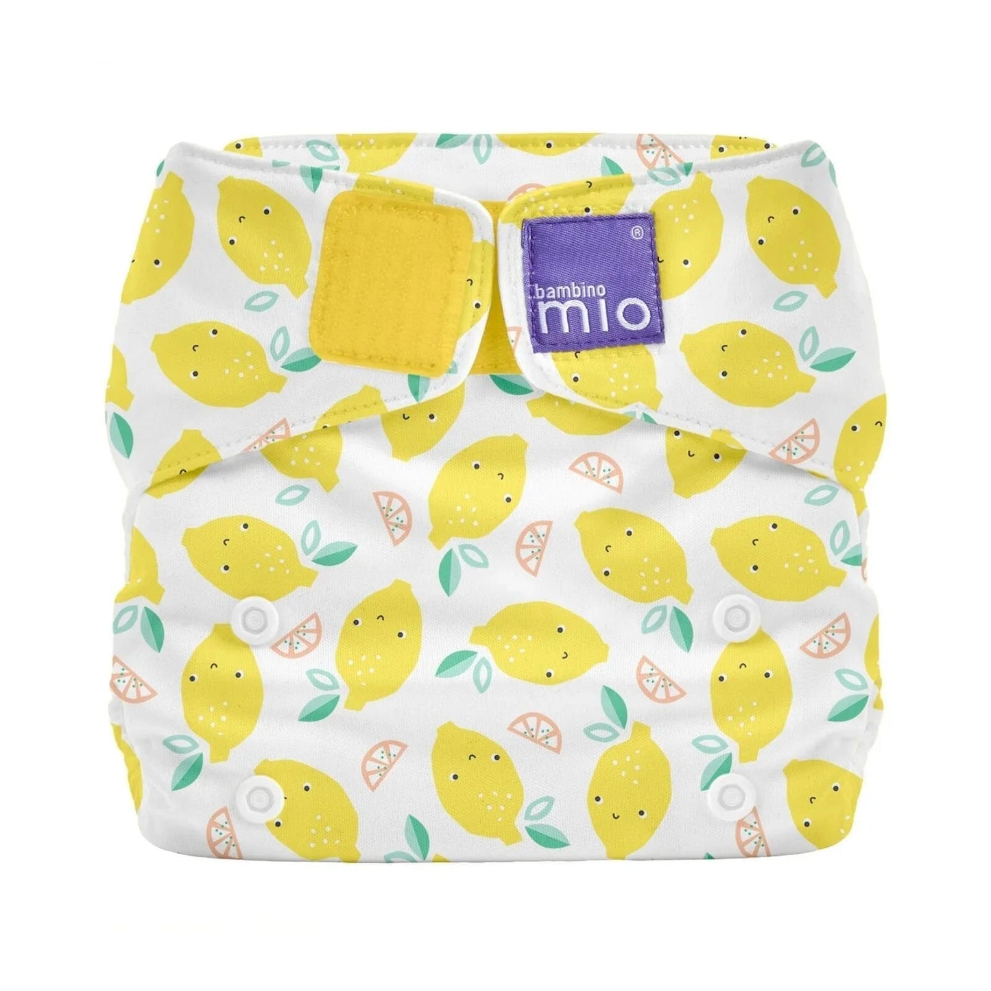 Bambino Mio - Miosolo All - in - One Reusable Nappy - Lemon Drop - mezetto ebebek ebebek