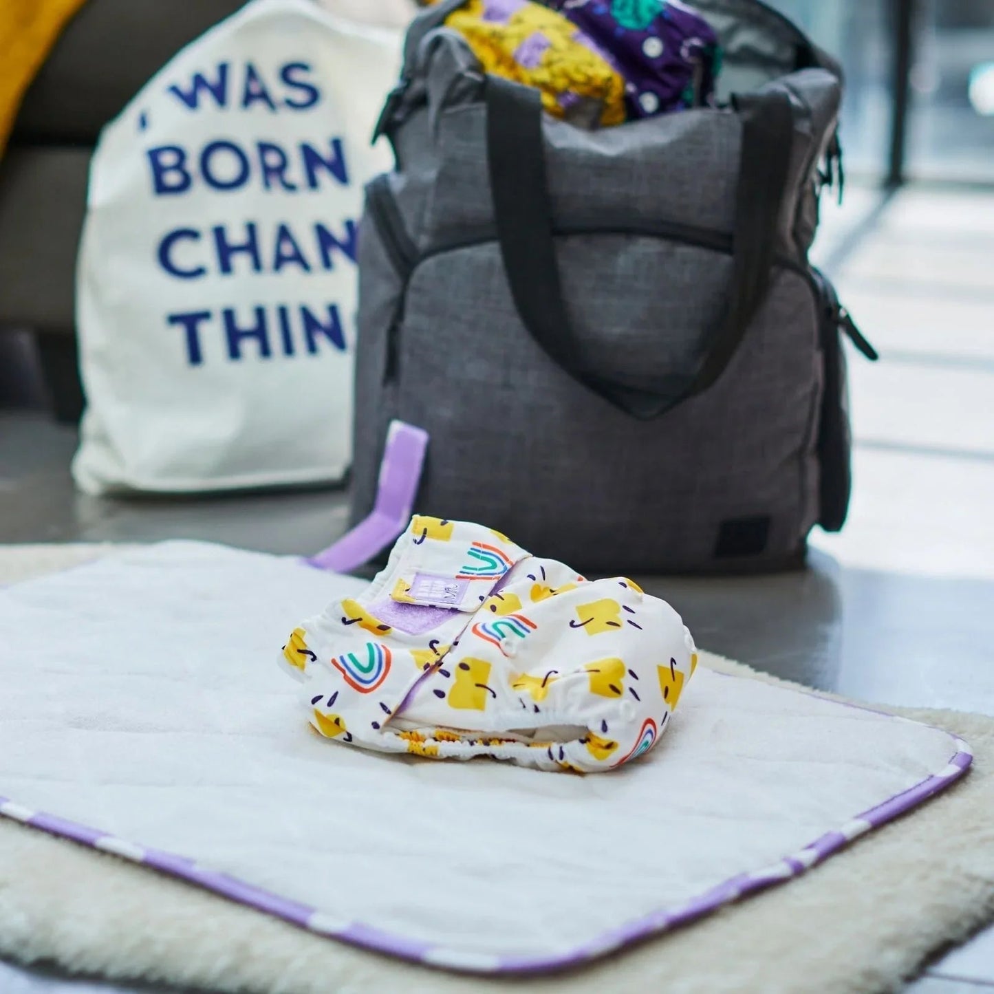 Bambino Mio - On The Move Changing Mat - Bold - mezetto ebebek ebebek
