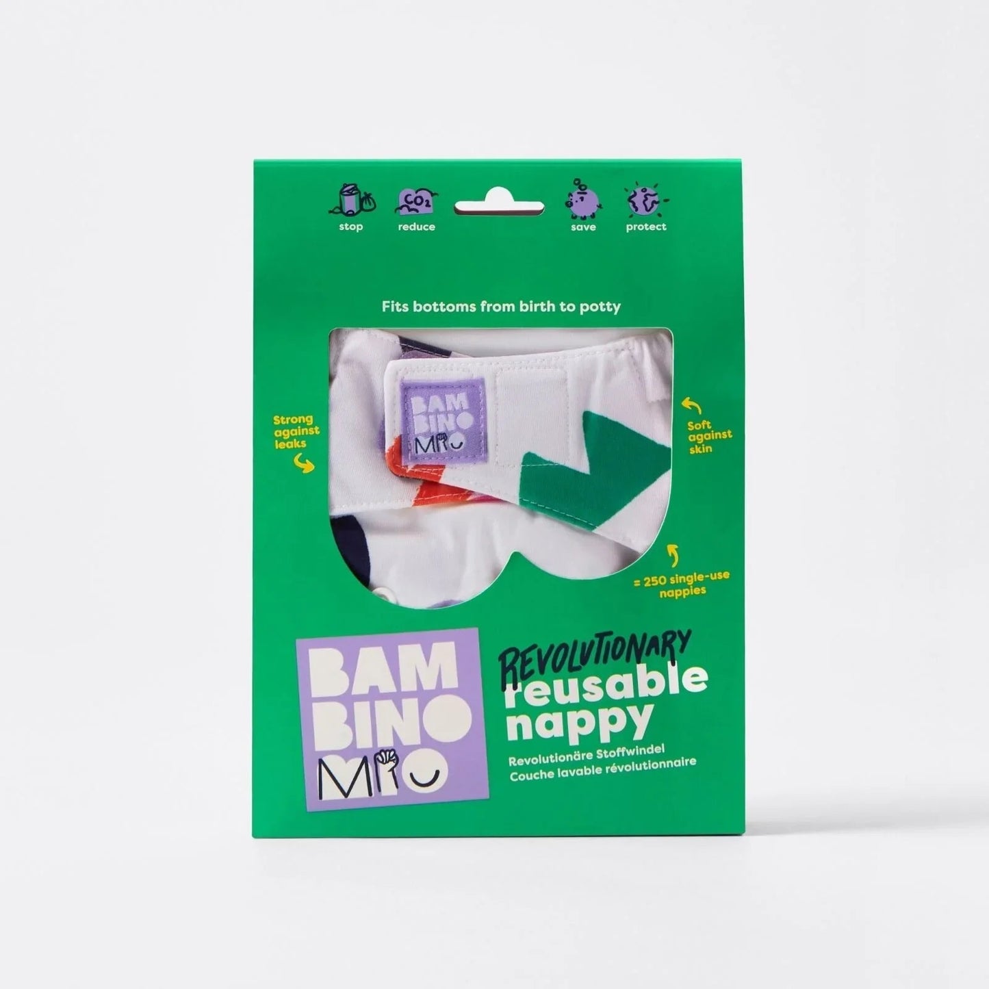 Bambino Mio - Revolutionary Reusable Nappy - Bam - mezetto ebebek ebebek