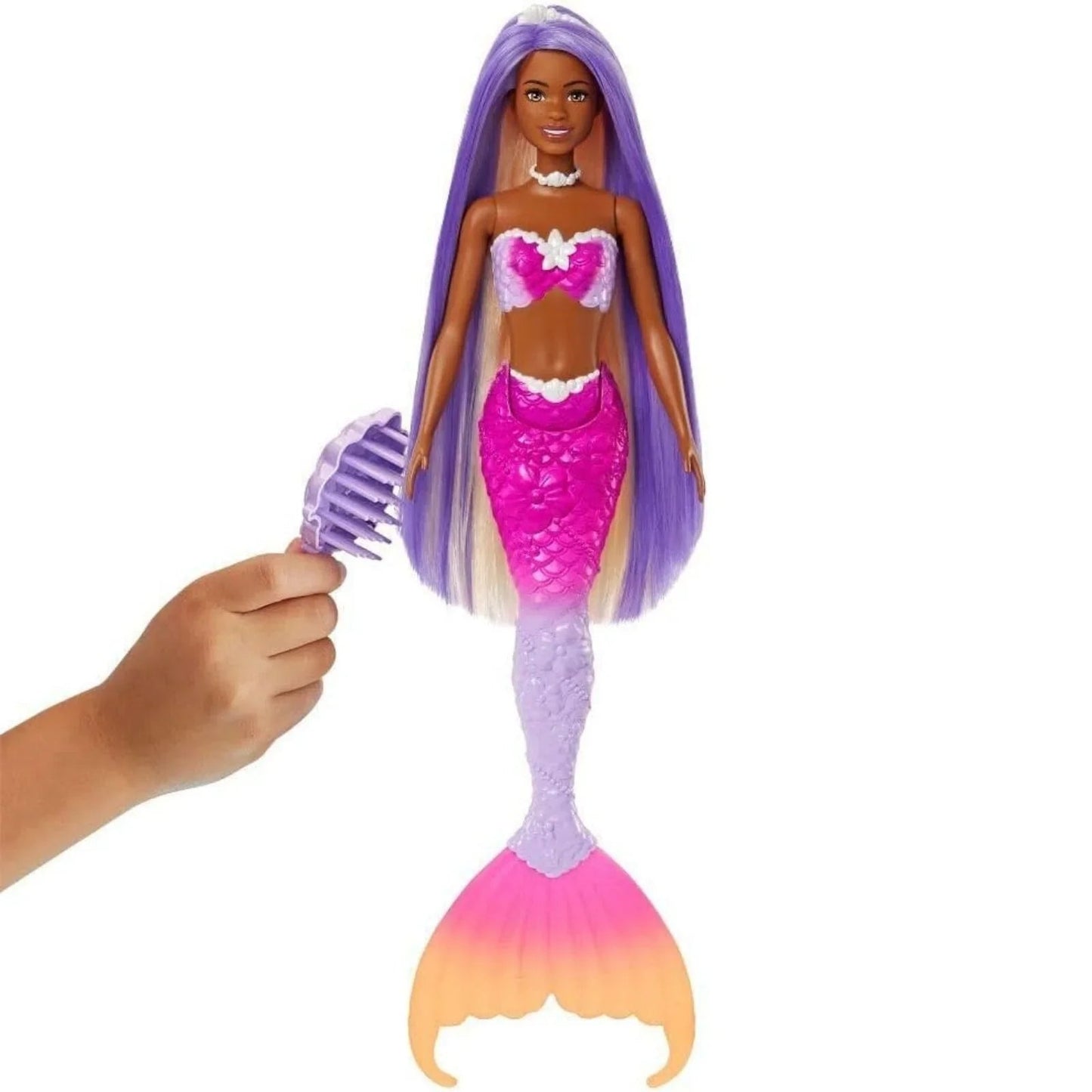 Barbie "Brooklyn" Colour Change Mermaid Doll - mezetto ebebek ebebek