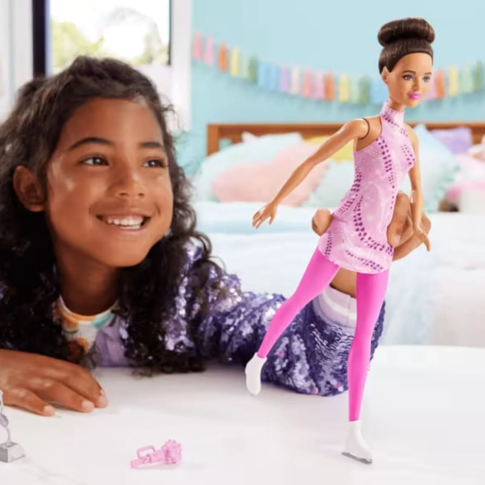 Barbie Careers Figure Ice Skater Doll - mezetto ebebek ebebek