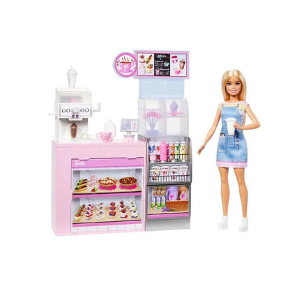 Barbie Coffee Shop Playset - mezetto ebebek ebebek