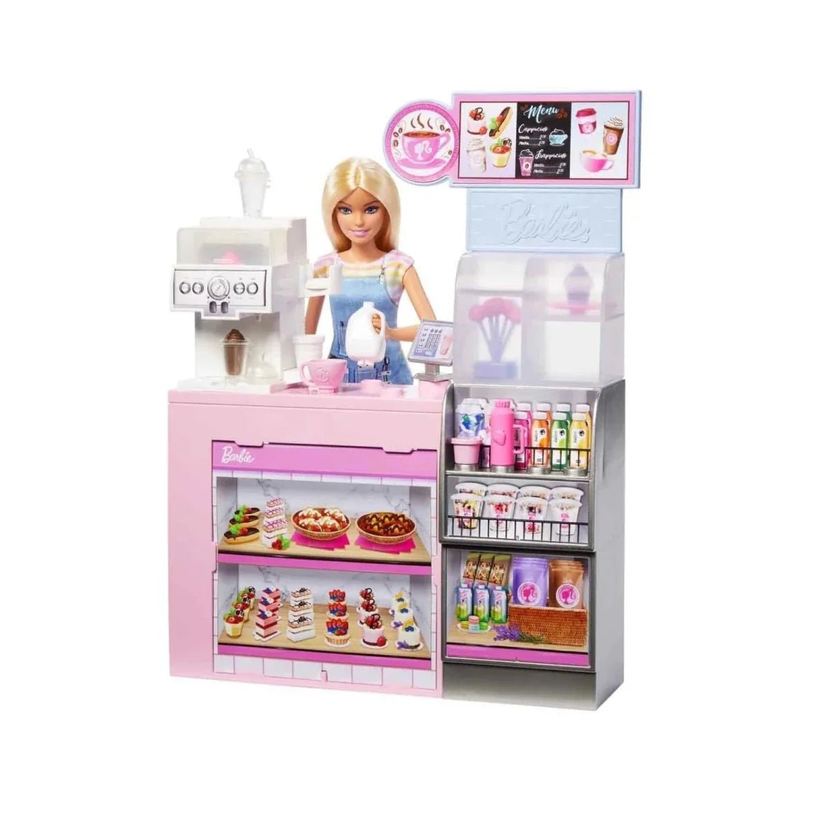 Barbie Coffee Shop Playset - mezetto ebebek ebebek