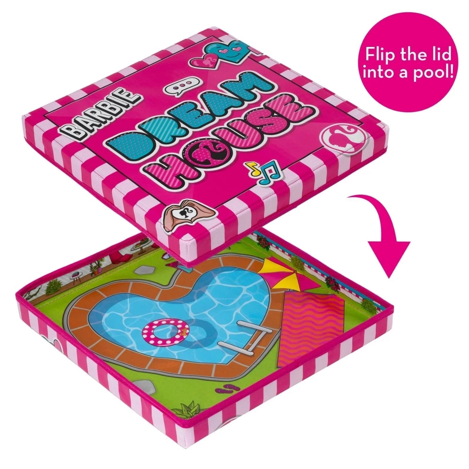 Barbie Dream House ZipBin & Playmat - mezetto ebebek ebebek