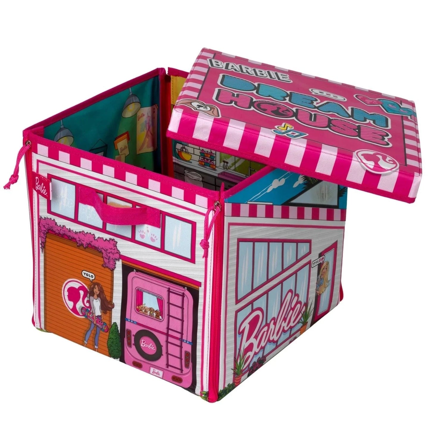 Barbie Dream House ZipBin & Playmat - mezetto ebebek ebebek