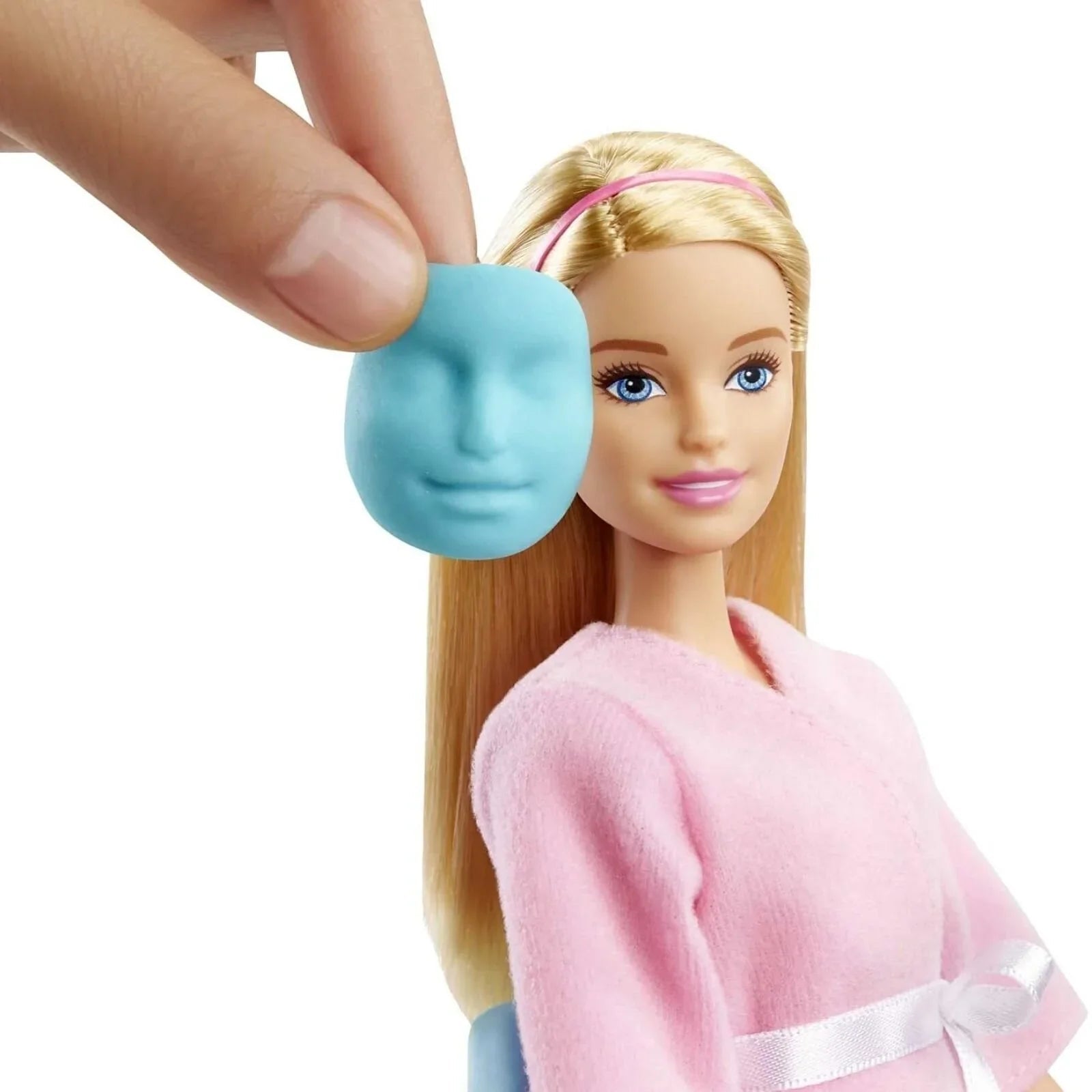 Barbie Face Mask Spa Day Playset - mezetto ebebek ebebek
