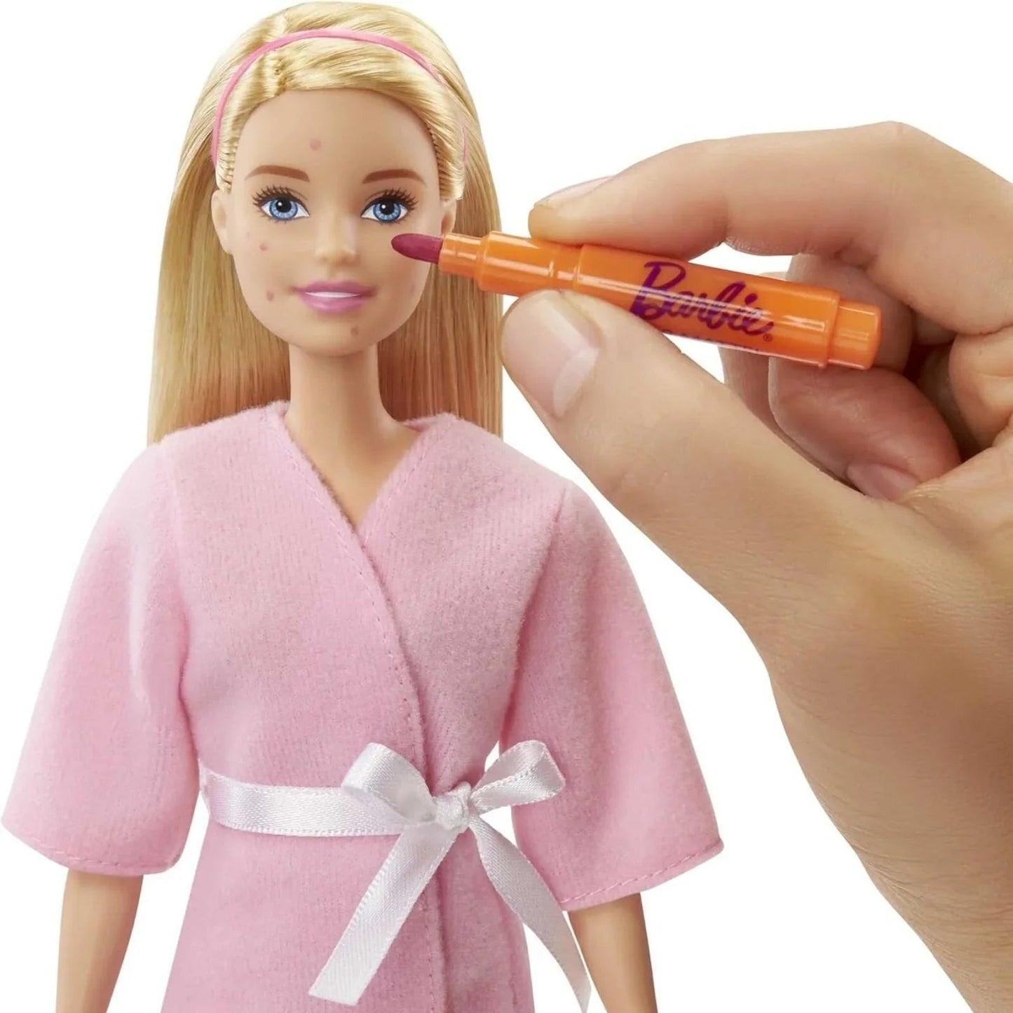 Barbie Face Mask Spa Day Playset - mezetto ebebek ebebek