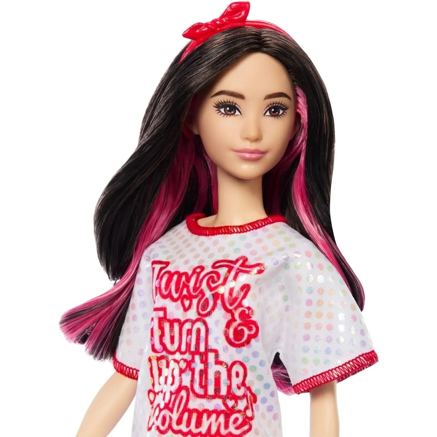 Barbie Fashionista Twisty Turn Up the Volume Doll - mezetto ebebek ebebek