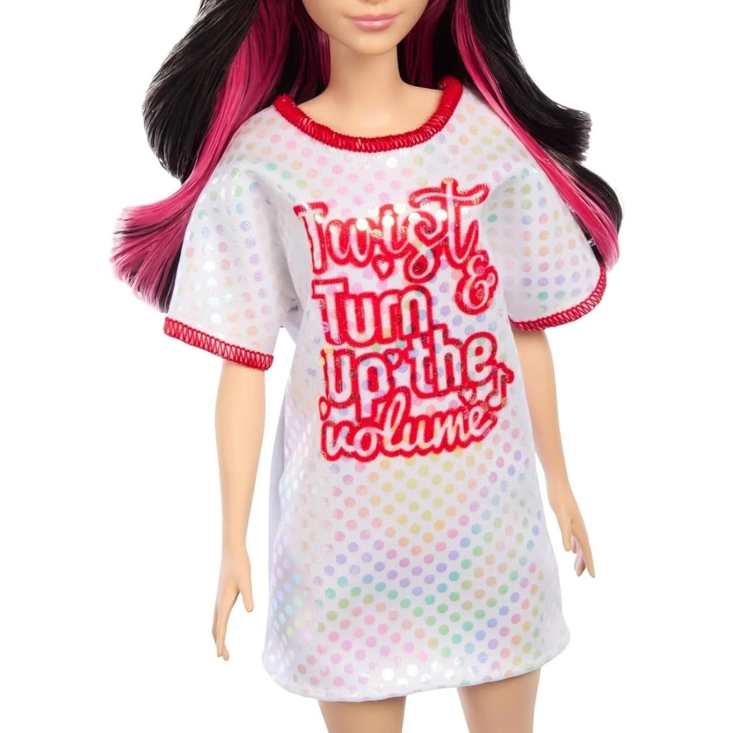 Barbie Fashionista Twisty Turn Up the Volume Doll - mezetto ebebek ebebek