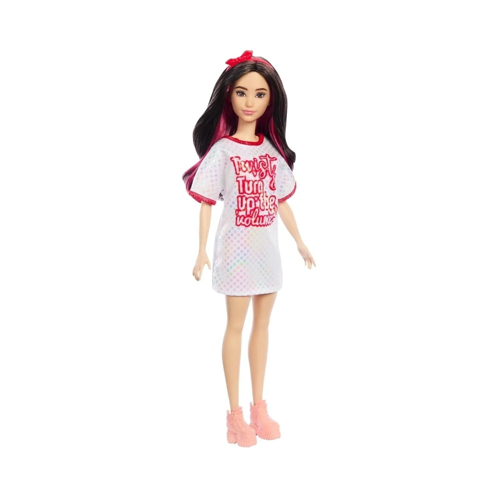 Barbie Fashionista Twisty Turn Up the Volume Doll - mezetto ebebek ebebek