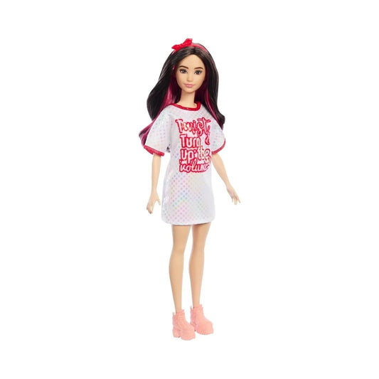 Barbie Fashionista Twisty Turn Up the Volume Doll - mezetto ebebek ebebek