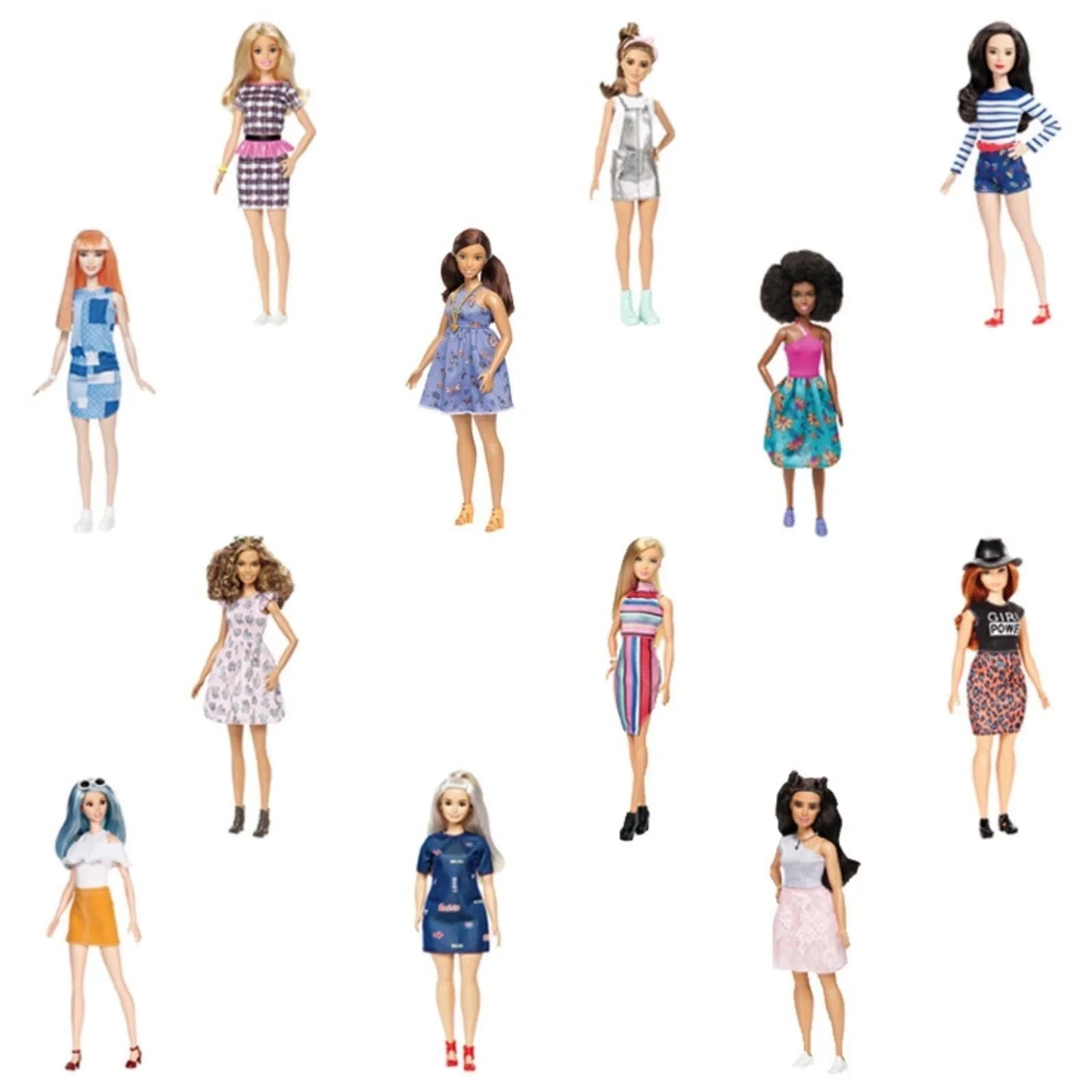 Barbie Fashionistas Assorted - mezetto ebebek ebebek
