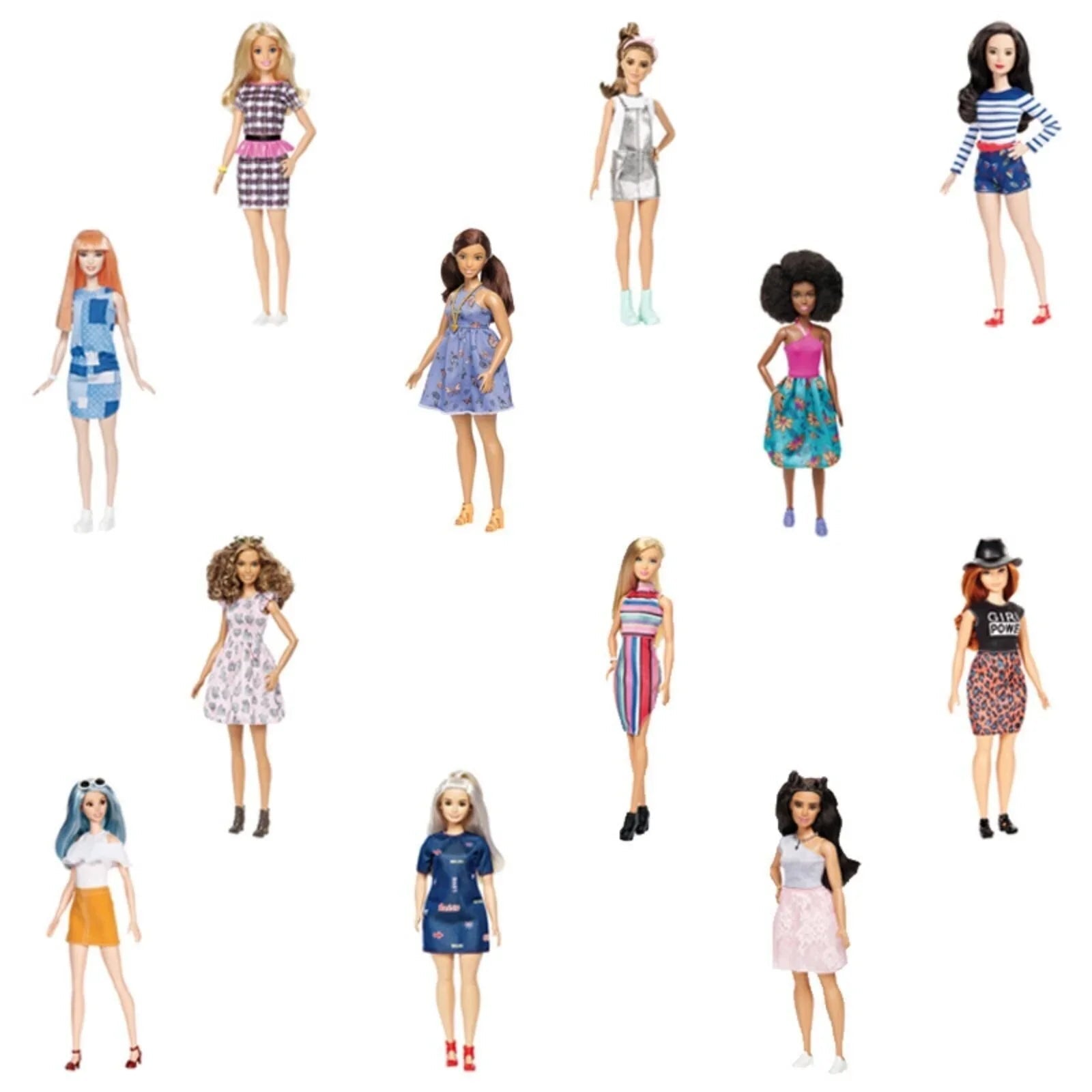 Barbie Fashionistas Assorted - mezetto ebebek ebebek