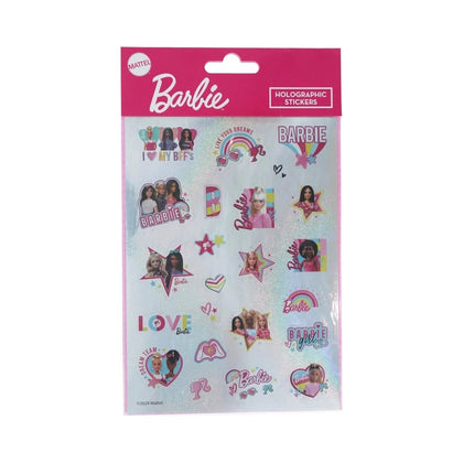 Barbie Holographic Sticker Sheet - mezetto ebebek ebebek