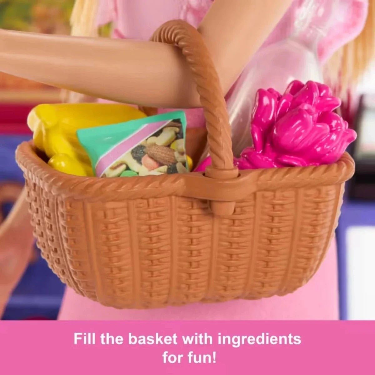 Barbie Malibu Shopping at the Market Playset & Doll - mezetto ebebek ebebek