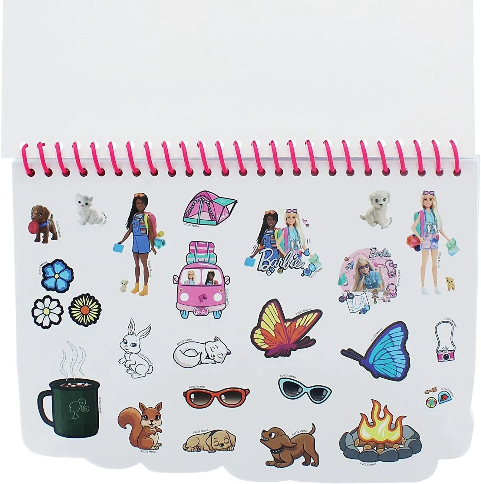 Barbie Travel Activity pad - mezetto ebebek ebebek