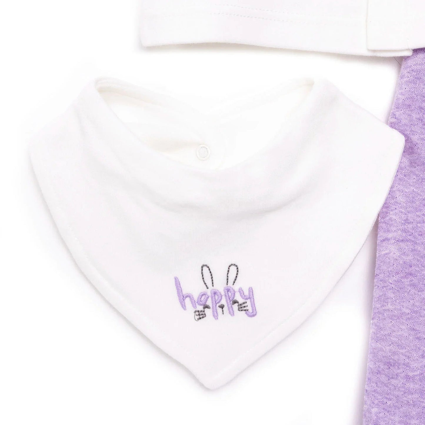 Bebbek Baby Girl 5 pcs Newborn Gift Starter Set - Lilac - mezetto ebebek ebebek