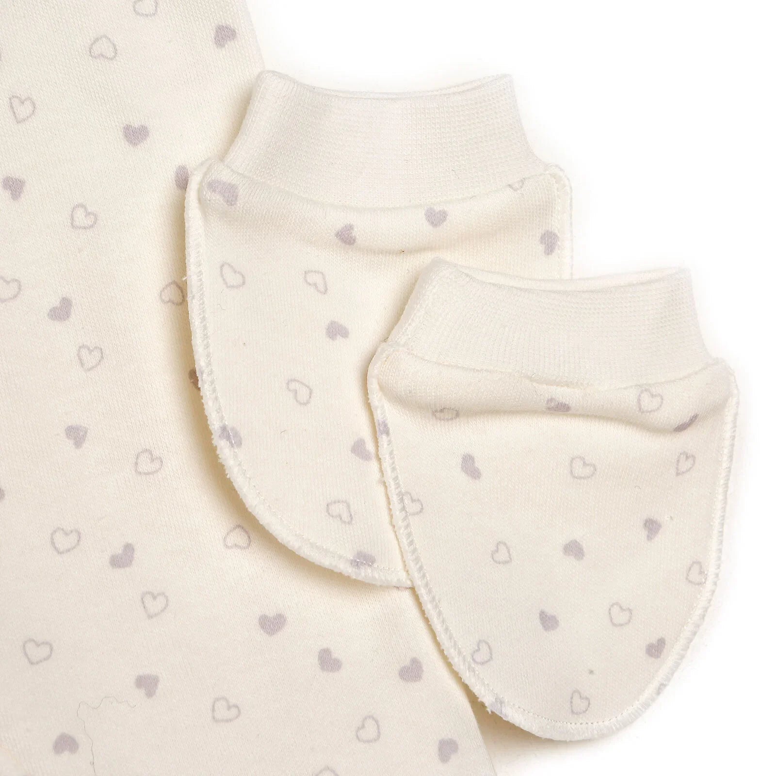 Bebbek Baby Girl 5 pcs Newborn Gift Starter Set - Purple - mezetto ebebek ebebek