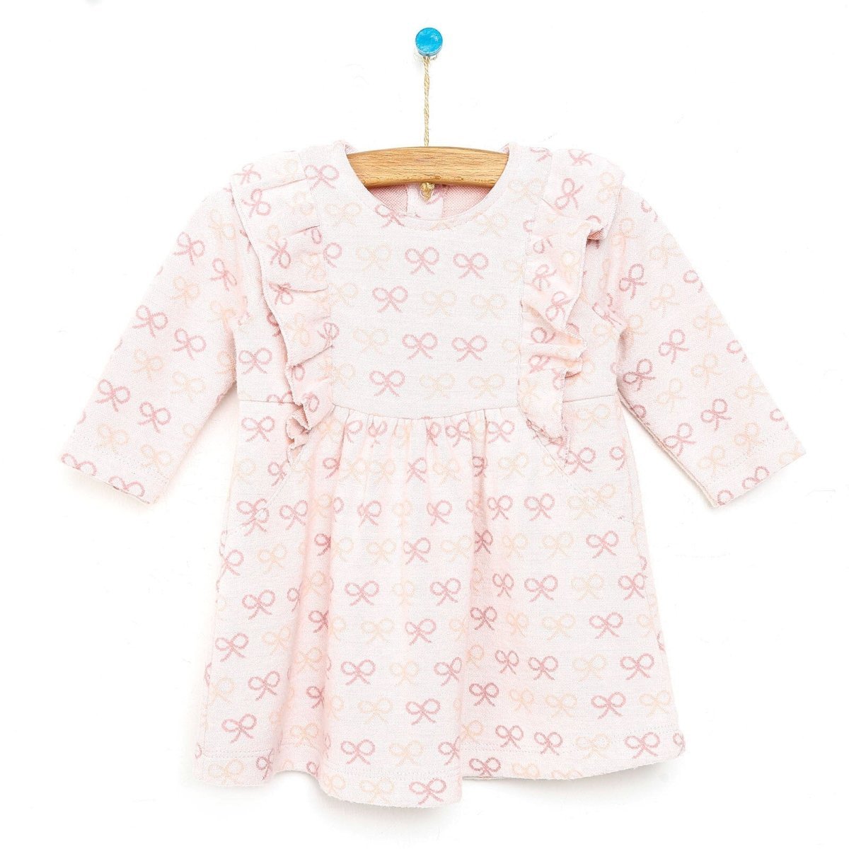 Bebbek Newborn Miss Tureng Dress - Powder - mezetto ebebek ebebek