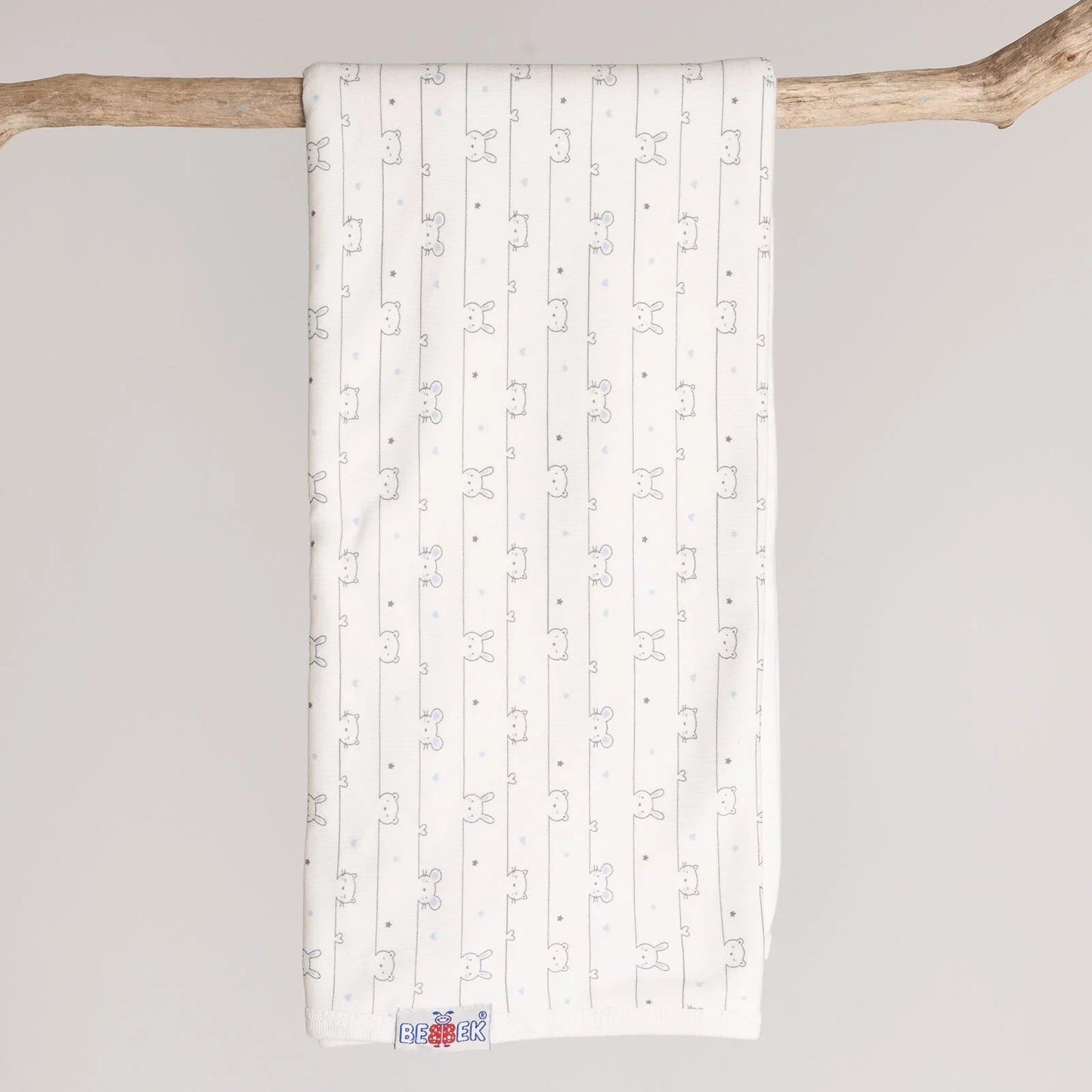 Bebbek Unisex Blanket - Ecru - mezetto ebebek ebebek