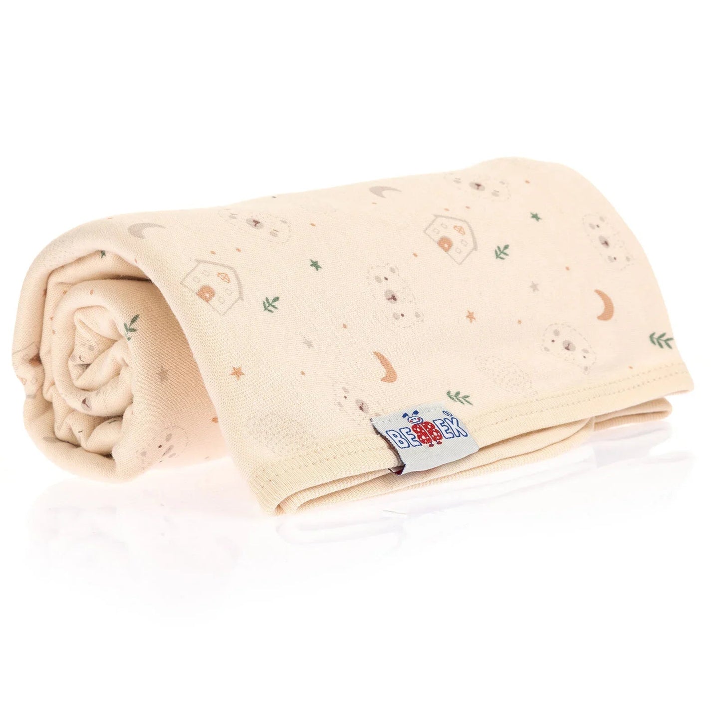 Bebbek Unisex Blanket - Ecru - mezetto ebebek ebebek