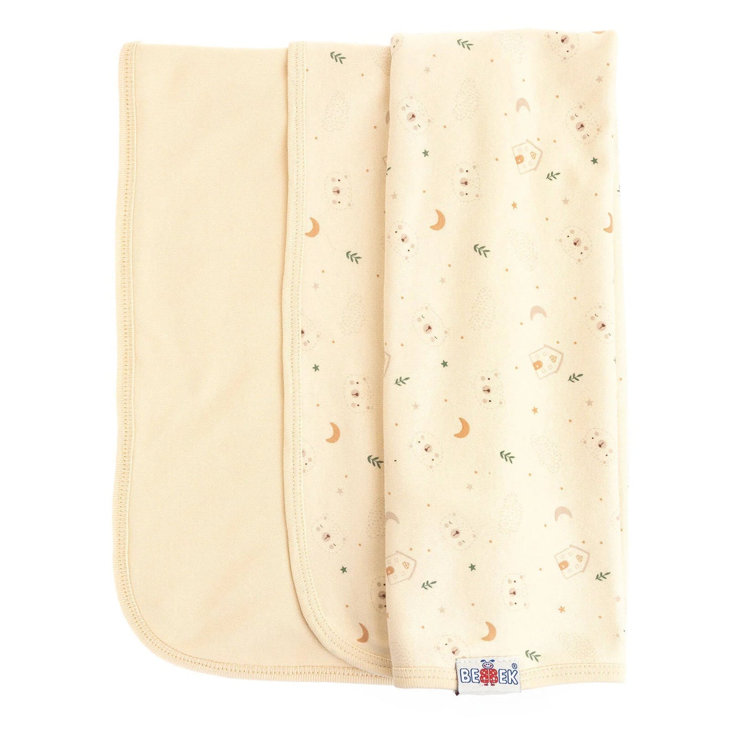 Bebbek Unisex Blanket - Ecru - mezetto ebebek ebebek