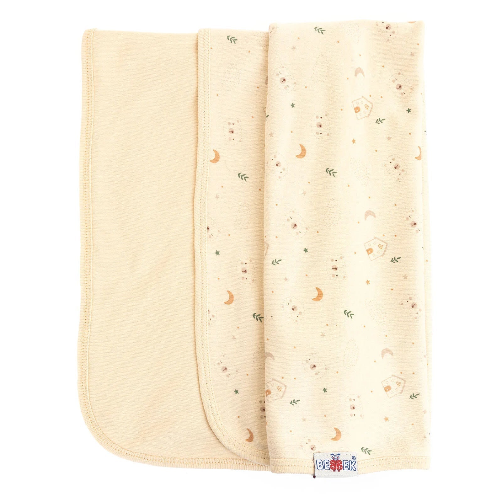 Bebbek Unisex Blanket - Ecru - mezetto ebebek ebebek