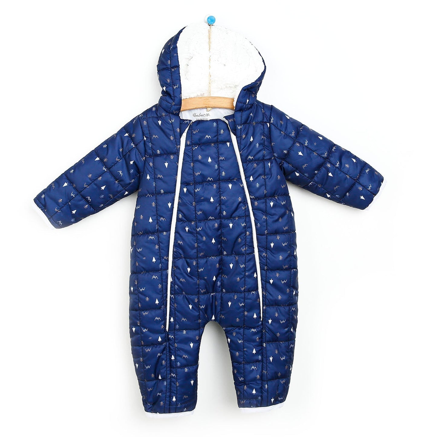 Bebecix Snowsuit - Navy Blue - mezetto ebebek ebebek