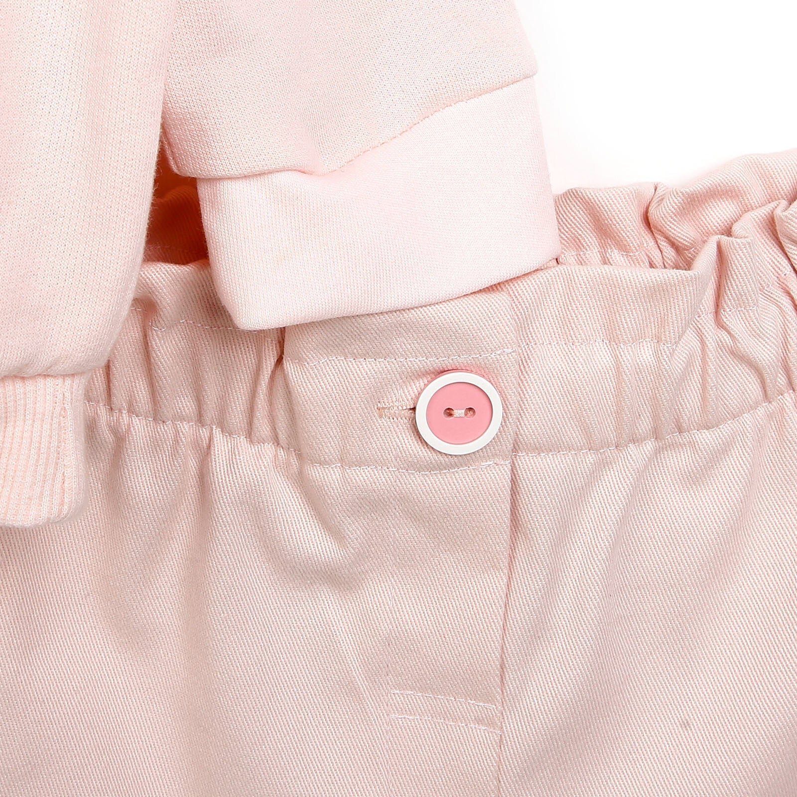 Bebecix Sweatshirt - Pants - Light Pink - mezetto ebebek ebebek