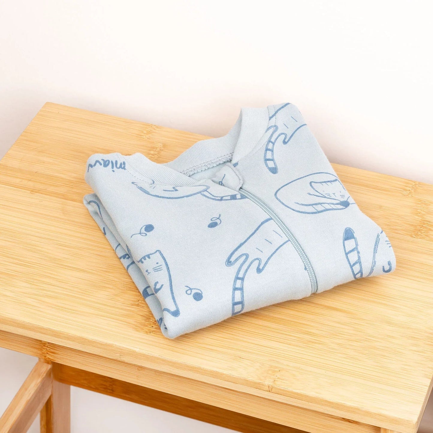 Bebetto Baby Boy Footless Jumpsuit - Indigo - mezetto ebebek ebebek