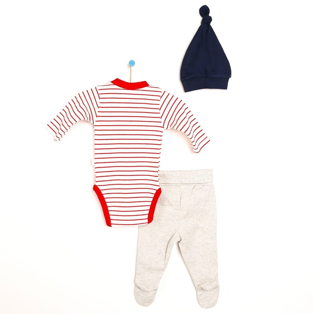 Bebetto Body - Footed Bottom - Hat - mezetto ebebek ebebek