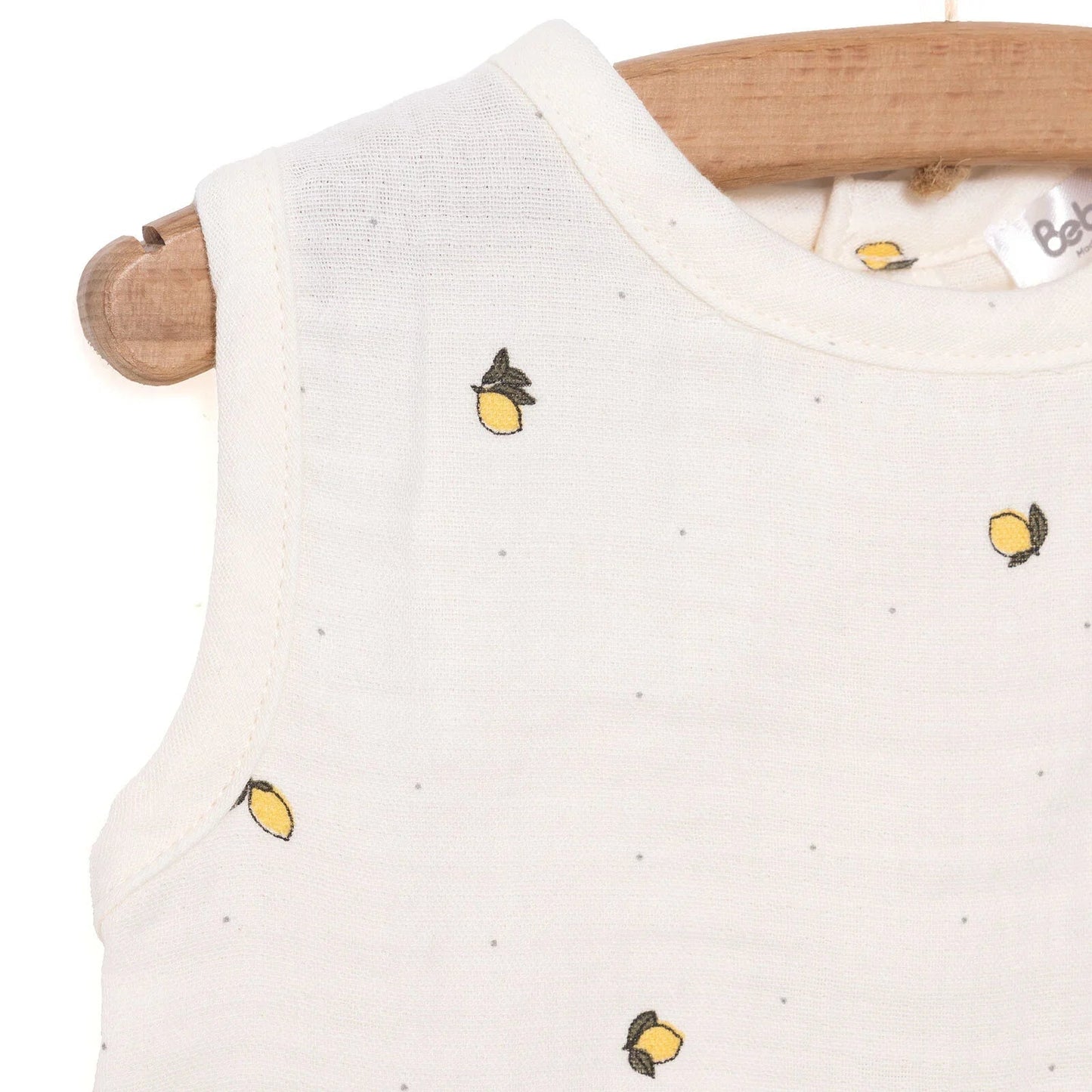 Bebetto Cute Fairy Girl T-shirt & Short - Ecru - mezetto ebebek ebebek