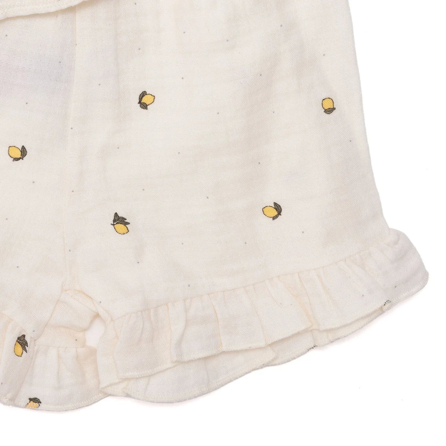 Bebetto Cute Fairy Girl T-shirt & Short - Ecru - mezetto ebebek ebebek