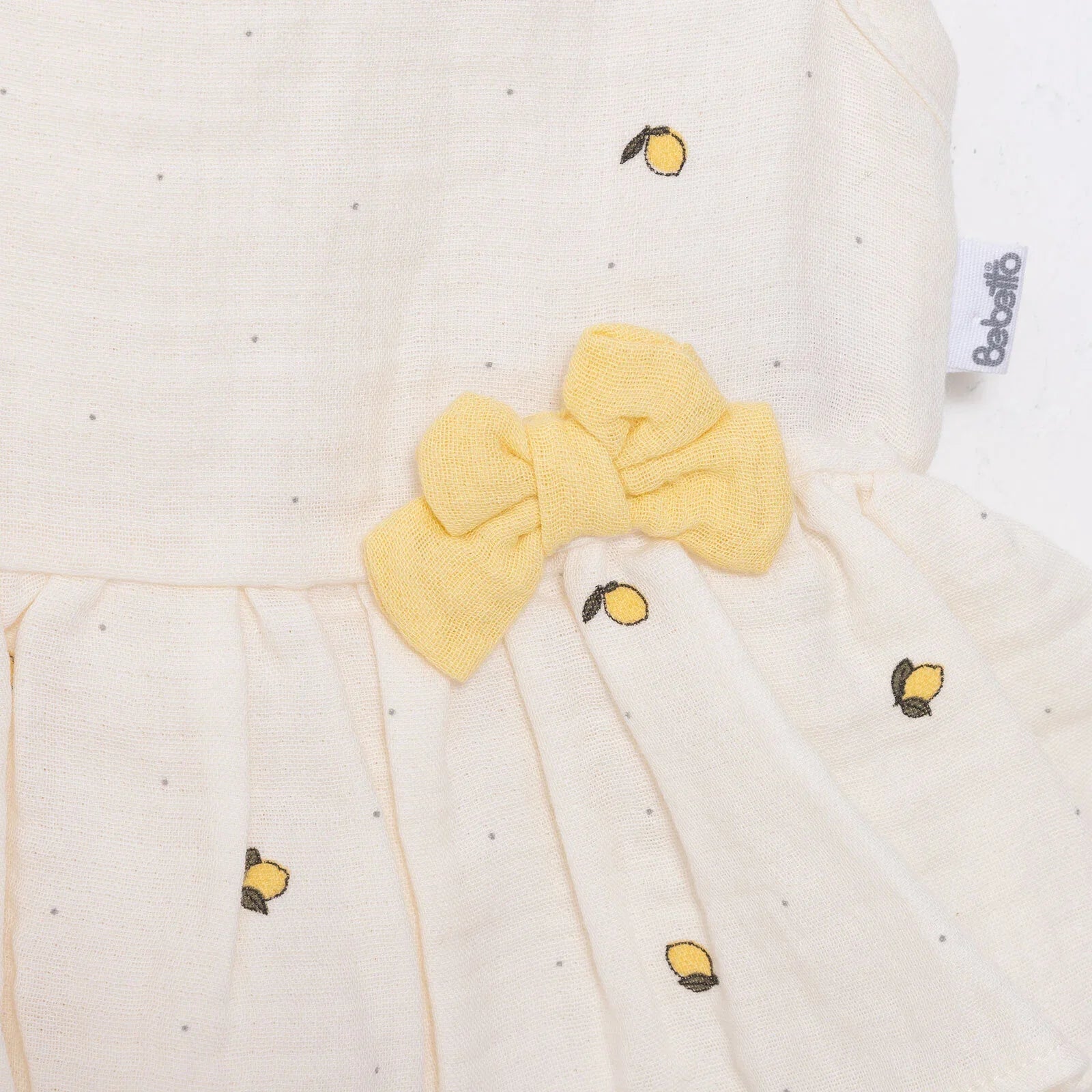 Bebetto Cute Fairy Girl T-shirt & Short - Ecru - mezetto ebebek ebebek