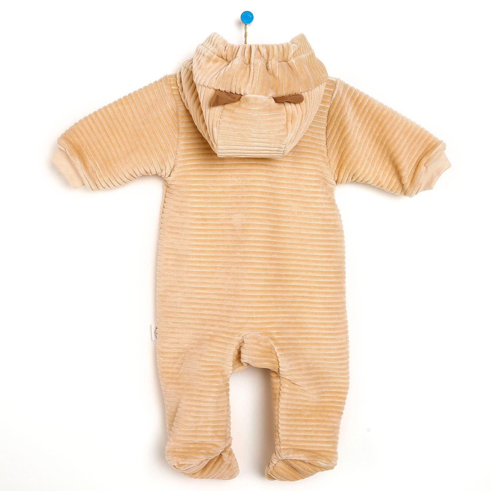 Bebetto Footed Jumpsuit - Beige - mezetto ebebek ebebek